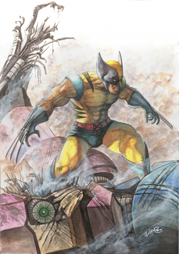 Wolverine Watercolor
